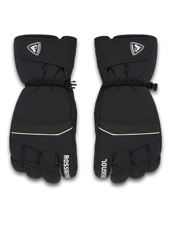 Rossignol Rękawice narciarskie Tech IMPR RLOMG01 Czarny