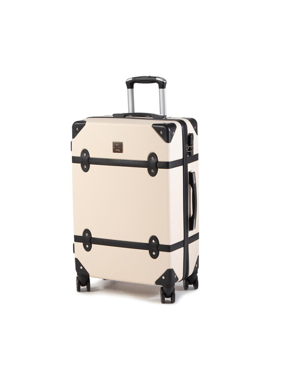 Valigia rigida media T5507-3 Beige