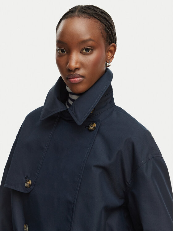 Tommy Jeans Tommy Jeans Καπαρτίνα DW0DW22322 Σκούρο μπλε Relaxed Fit