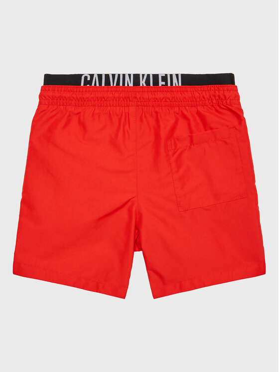 Calvin Klein Swimwear Calvin Klein Swimwear Pantaloncini da bagno Medium KV0KV00022 Rosso Regular Fit