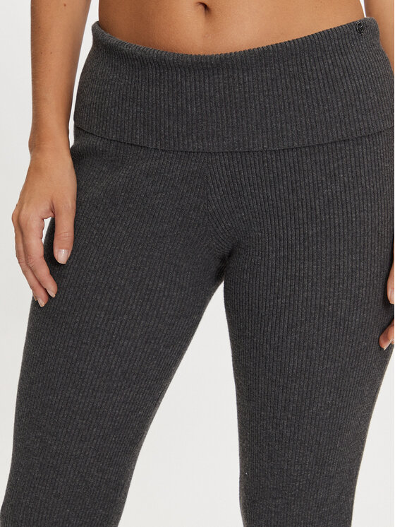 Guess Guess Spodnie materiałowe Nina W4BB53 Z3K92 Szary Regular Fit