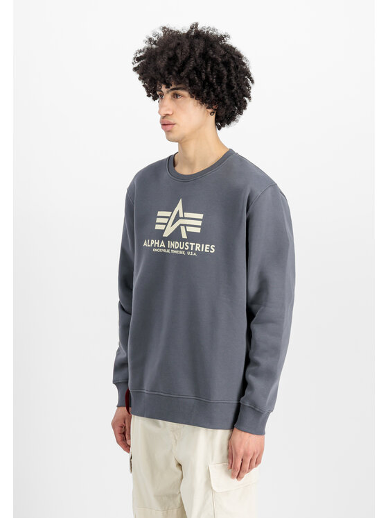 Alpha Industries Alpha Industries Bluza AI.178302-136-XXL Szary Basic Fit