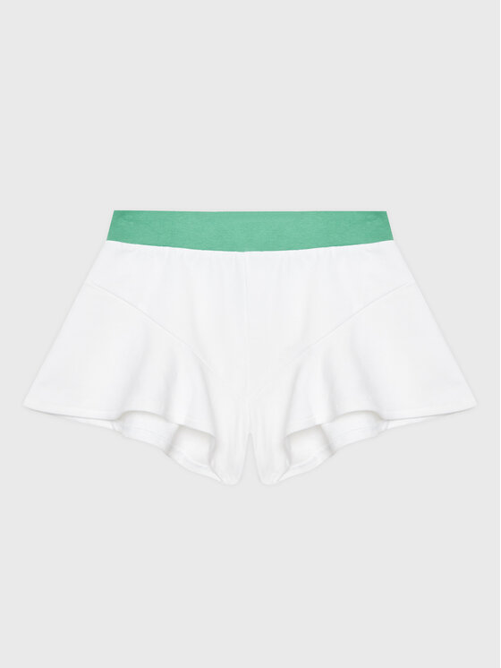 United Colors Of Benetton Pantaloncini sportivi 39W3C901Q Bianco Regular Fit, taglia : 160