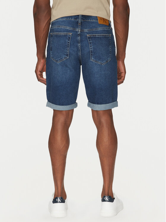 Calvin Klein Jeans Calvin Klein Jeans Farmer rövidnadrág J30J327184 Kék Slim Fit