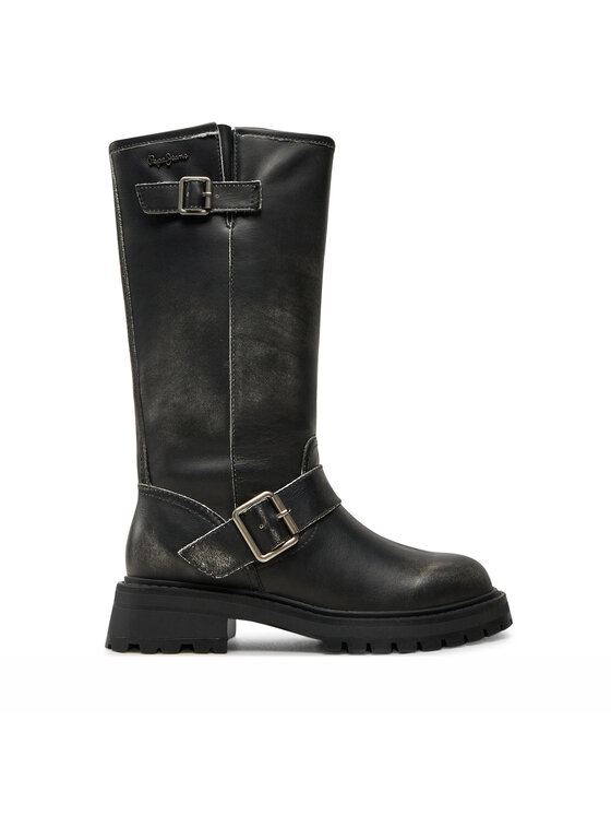 Pepe Jeans Pepe Jeans Čizme PLS50566 Crna