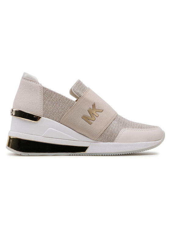 MICHAEL Michael Kors MICHAEL Michael Kors Laisvalaikio batai Felix Trainer Extreme 43S1FXS4D Smėlio