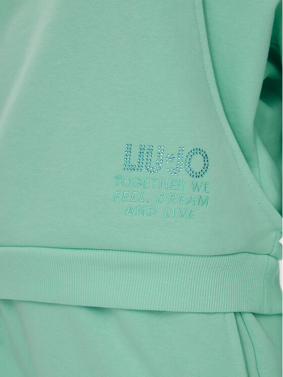 Liu Jo Liu Jo Majica dugih rukava MA4385 F0873 Zelena Regular Fit