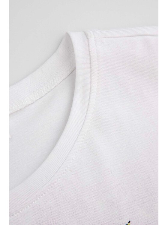 Coccodrillo Coccodrillo T-Shirt WC5143201RGJ-001 Biały Regular Fit