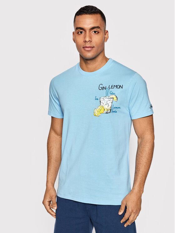 MC2 Saint Barth MC2 Saint Barth T-särk TSHM001 02634B Sinine Regular Fit