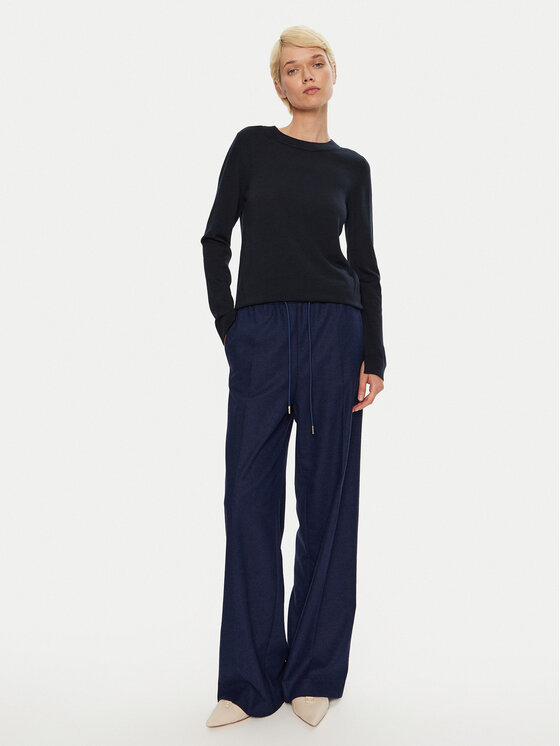 BOSS Boss Sweater Feganasi 50492551 Sötétkék Regular Fit