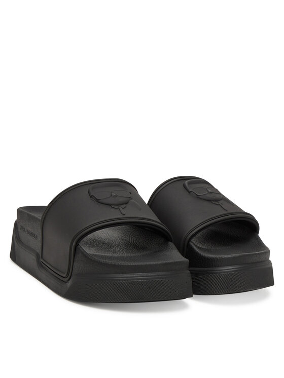 KARL LAGERFELD KARL LAGERFELD Παντόφλες Kondominium KL88819 Μαύρο