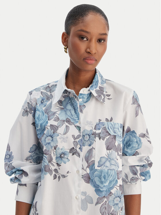 Marella Marella Camicia Amici 2613111101 Celeste Regular Fit