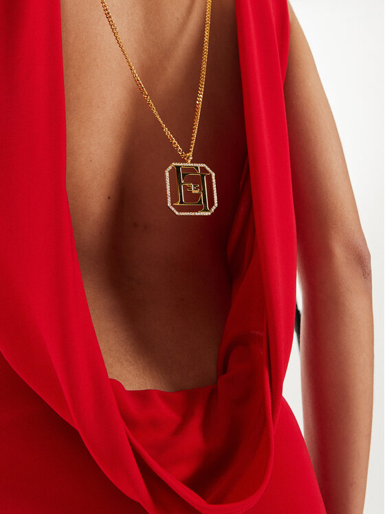 Elisabetta Franchi Elisabetta Franchi Abito da sera AB-716-47E2-V640 Rosso Regular Fit