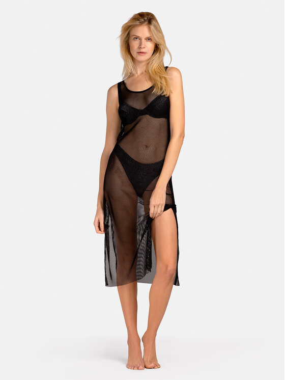 Miss Lou Miss Lou Bikini pezzo sopra G-LG3-CZ Nero