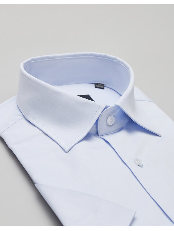 Borgio Borgio Koszula canosa Niebieski Slim Fit
