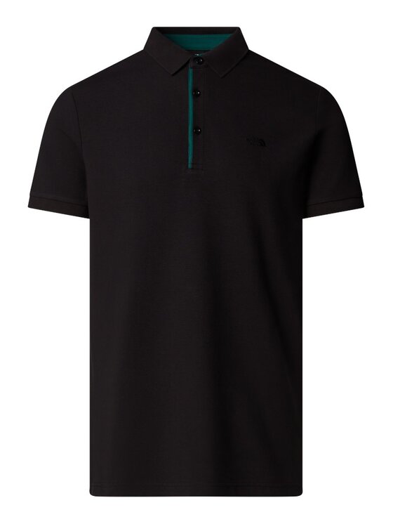 The North Face The North Face Polo Premium Slim Polo Czarny Regular Fit