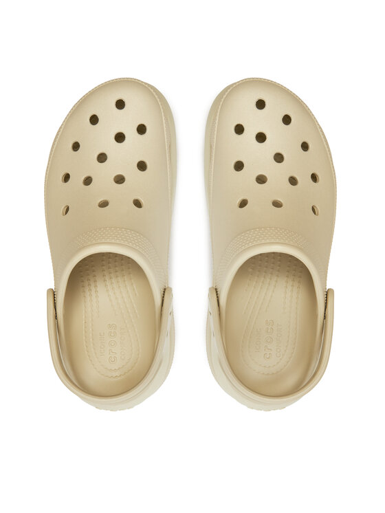 Crocs Crocs Plätud Classic Mega Crush Clog 207988 Beež