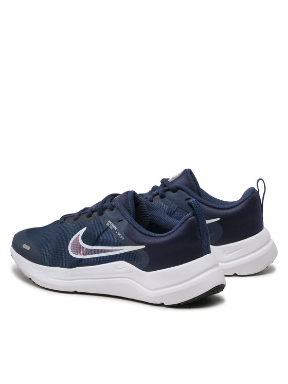 Nike Nike Buty do biegania Downshifter 12 Nn (Gs) DM4194 400 Granatowy