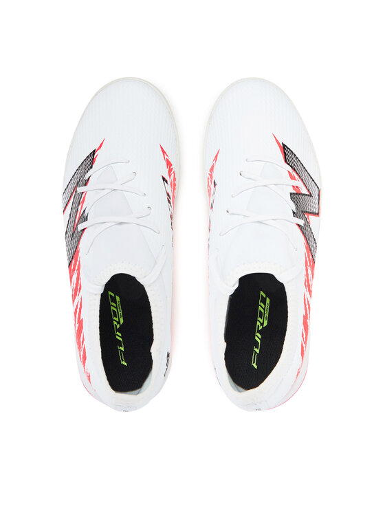 New Balance New Balance Ghete pentru fotbal Furon SJF3TIB8 Alb