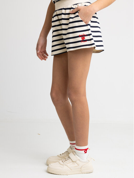 BIG STAR BIG STAR Szorty materiałowe MARUNASH Granatowy Basic Fit
