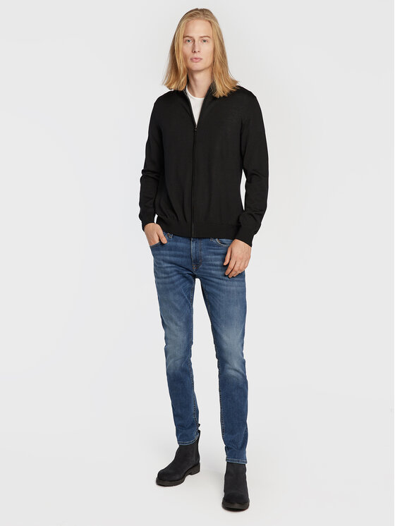 JOOP! JOOP! Kardigāns 17 Jk-06Davis 30032605 Melns Regular Fit