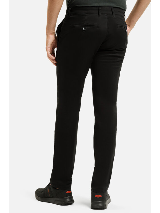 Cross Jeans Cross Jeans Chinosy F 194-735 Czarny Tapered Leg