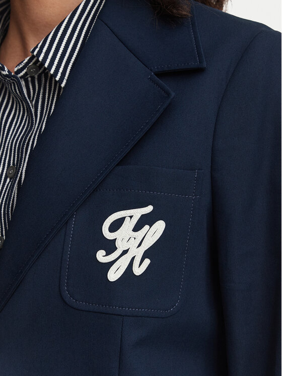 Tommy Hilfiger Tommy Hilfiger Pintsak Dressing WW0WW50146 Tumesinine Regular Fit