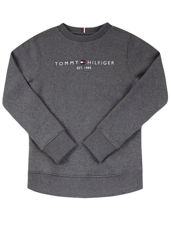 Tommy Hilfiger Tommy Hilfiger Bluză Essential Cn KB0KB05056 D Gri Regular Fit