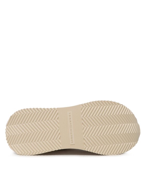 Tommy Hilfiger Tommy Hilfiger Superge Corp Webbing Runner Gold FW0FW07383 Bež