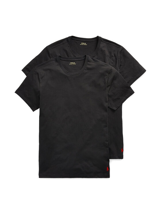 Polo Ralph Lauren Polo Ralph Lauren Súprava tričiek Core Replen 714835960001 Čierna Slim Fit