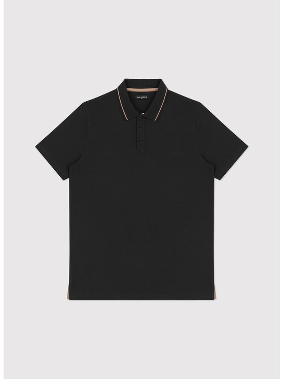Pako Lorente Pako Lorente Polo P26WN-TX-008 Czarny Regular Fit