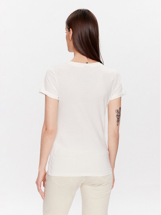 HUGO Hugo T-Shirt Slim Tee_1 50479489 Écru Slim Fit