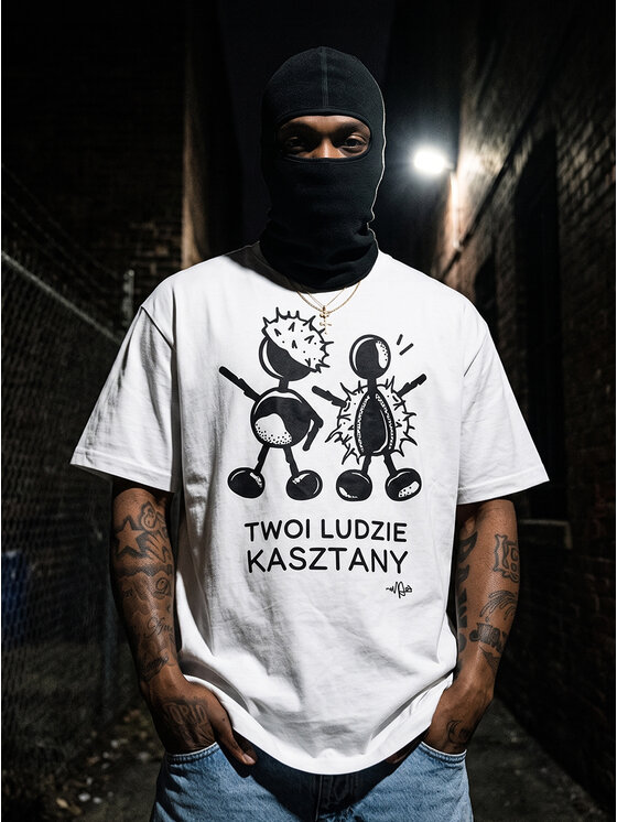 Jigga Wear Jigga Wear T-Shirt 132045 Biały Oversize