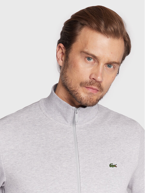 Lacoste Lacoste Суитшърт SH9622 Сив Regular Fit