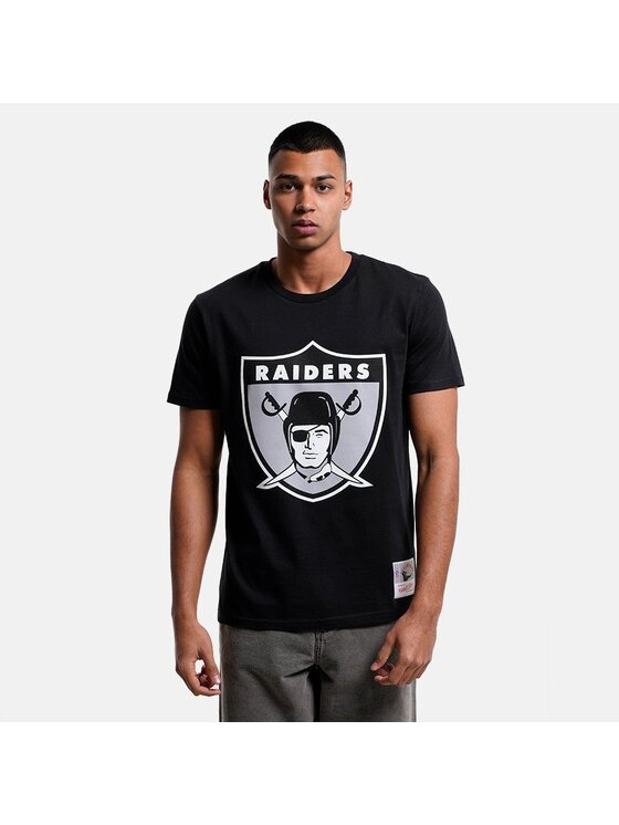 Mitchell & Ness Mitchell & Ness Tričko NFL TEAM LOGO TEE OAKLAND RAIDERS Čierna Regular Fit