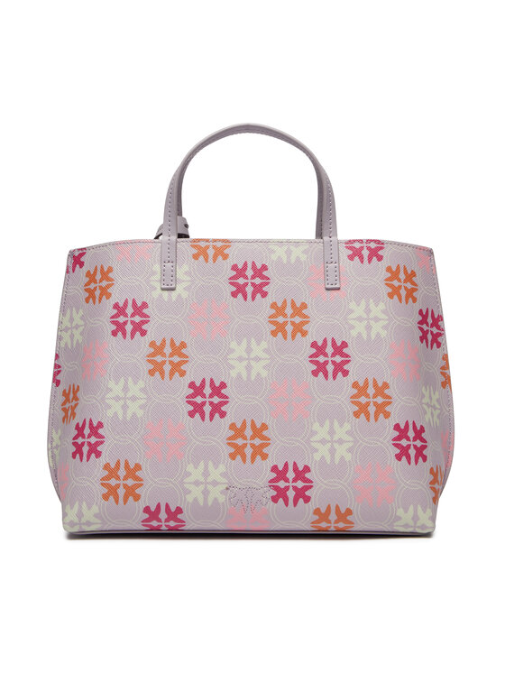 PINKO Pinko Ročna torba Carrie Shopper Classic PE 24 PLTT 102833 A1EM Vijolična
