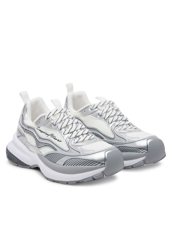 Emporio Armani Emporio Armani Sneakers X3X238 XR388 00520 Silberfarben