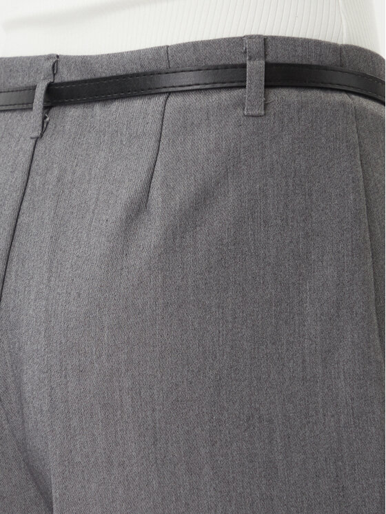 Vero Moda Vero Moda Kalhoty culottes Elma 10339926 Šedá Wide Leg