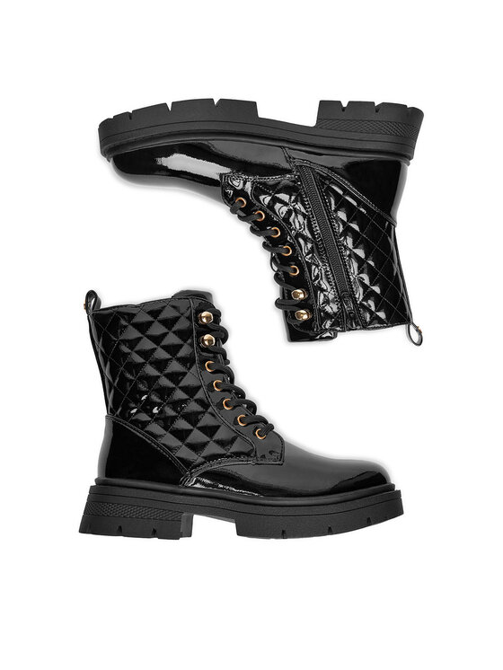 DeeZee DeeZee Schnürschuhe CEO-CM231124-18 Schwarz