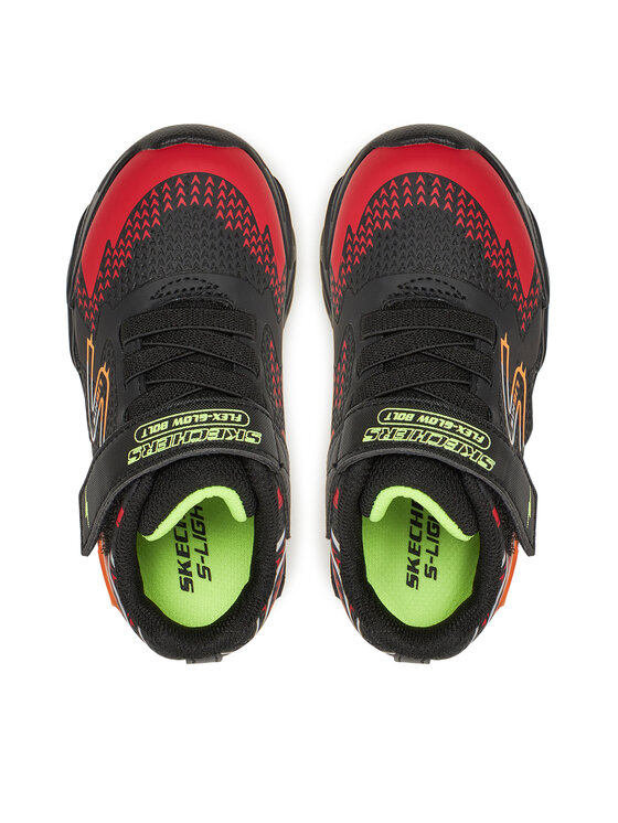 Skechers Skechers Sneakersy Flex-Glow Bolt- 400138N/BKRD Czarny