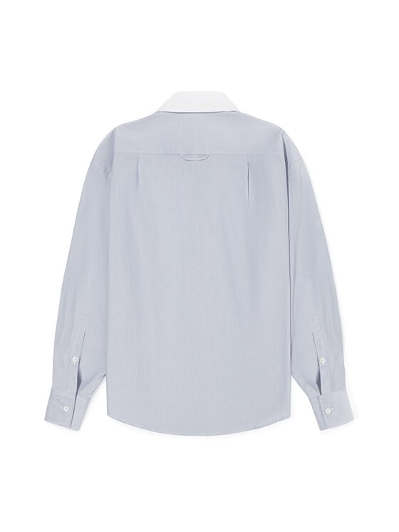 La Mania La Mania Camicia JENNY Blu Classic Fit
