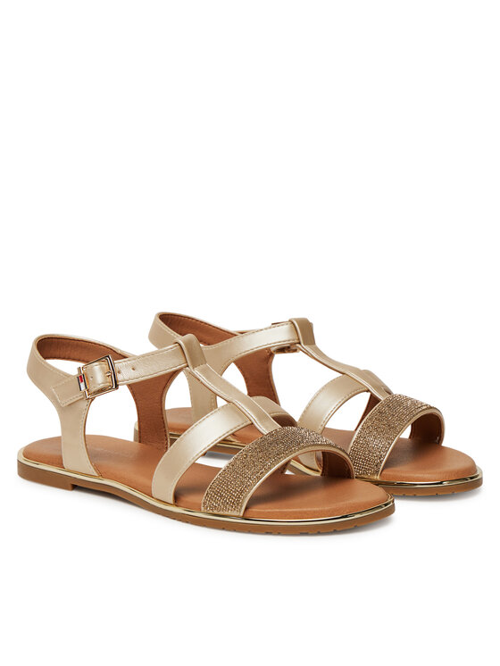 Tommy Hilfiger Tommy Hilfiger Sandaalid T3A2-33781-1372 S Kuldne