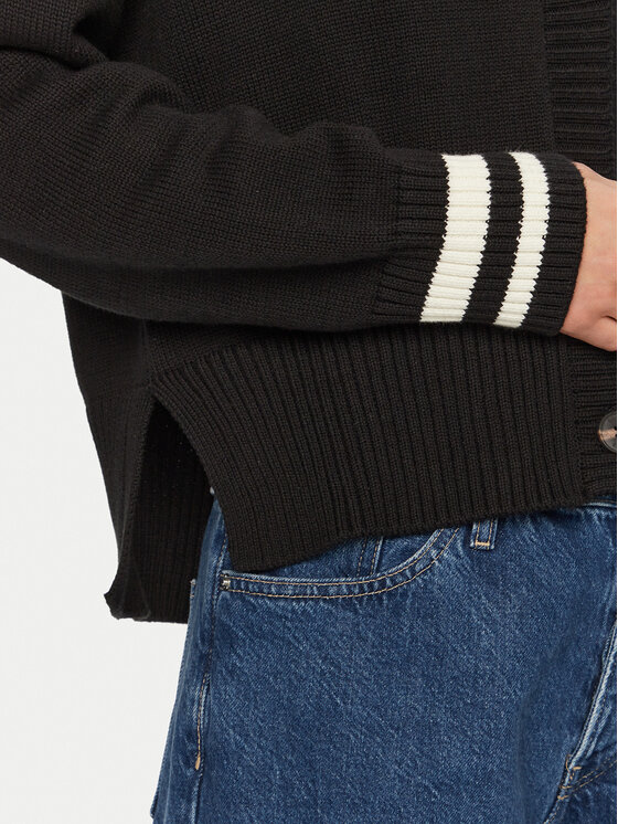 Guess Jeans Guess Jeans Cardigan W4BR81 Z3HM1 Negru Regular Fit