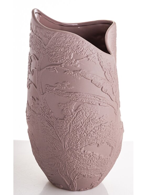 MIAhome MIAhome Wazon porcelanowy 35x19x17 cm MELINDA Różowy
