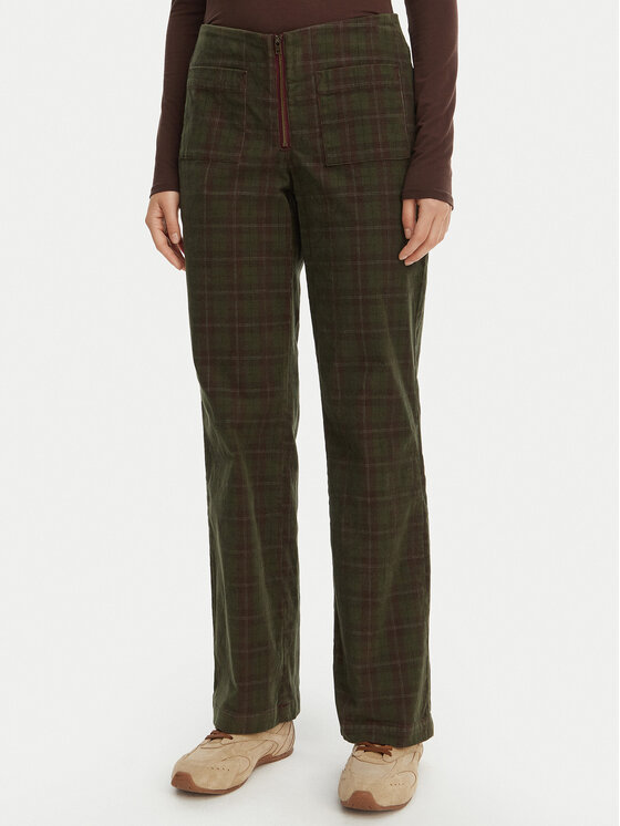 Element Element Текстилни панталони Westward Corduroy W ELJNP00129 Цветен Bootcut Fit