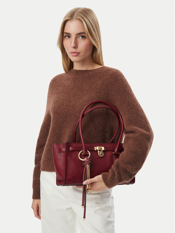 MICHAEL Michael Kors Ročna torba Hamilton 30F5GNXT0L Rdeča