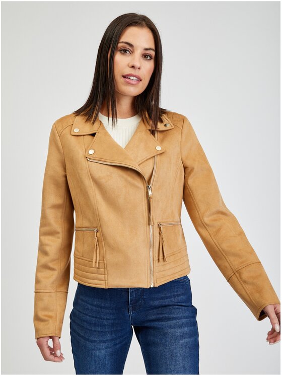 Orsay Orsay Parka 845022085000__36 Brązowy Regular Fit