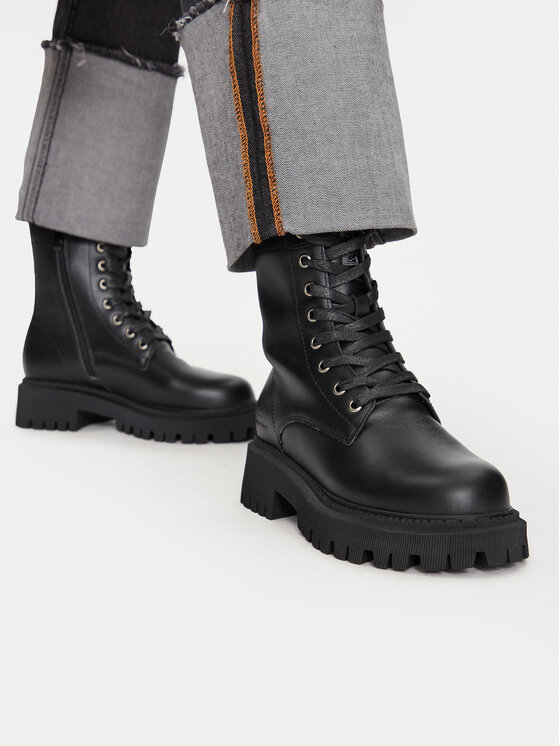 Napapijri Napapijri Schnürstiefeletten Liorn NP0A4IKF Schwarz