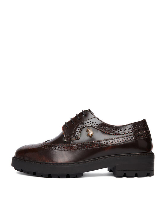U.S. Polo Assn. U.S. Polo Assn. Poolsaapad EO-ANYA001W/GL1 Tumepruun