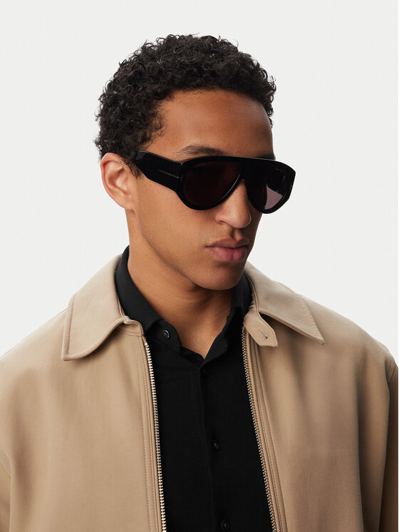Tom Ford Tom Ford Okulary przeciwsłoneczne Bronson FT1044 Czarny